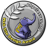 PHPClasses site Web Design Award contest logo PHPClasses site Web Design Award contest logo